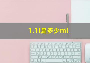 1.1l是多少ml