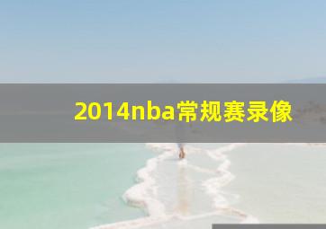 2014nba常规赛录像