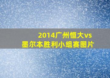 2014广州恒大vs墨尔本胜利小组赛图片