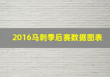 2016马刺季后赛数据图表