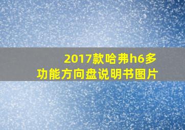 2017款哈弗h6多功能方向盘说明书图片