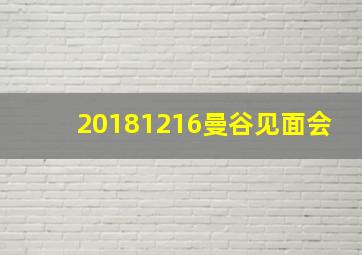 20181216曼谷见面会