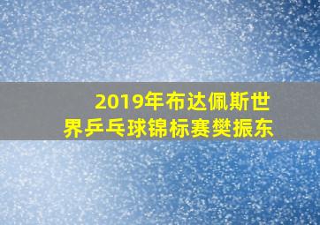 2019年布达佩斯世界乒乓球锦标赛樊振东