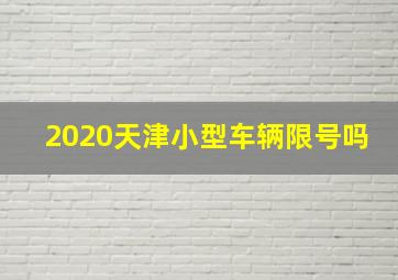 2020天津小型车辆限号吗