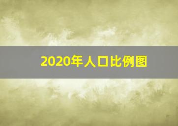 2020年人口比例图