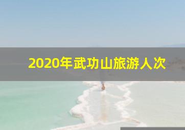 2020年武功山旅游人次