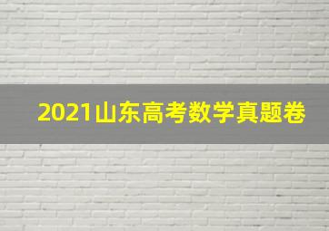 2021山东高考数学真题卷