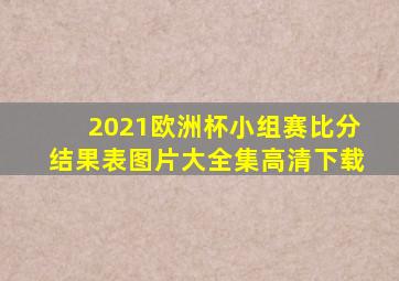 2021欧洲杯小组赛比分结果表图片大全集高清下载