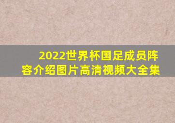 2022世界杯国足成员阵容介绍图片高清视频大全集