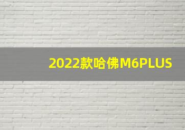 2022款哈佛M6PLUS