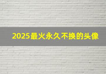 2025最火永久不换的头像