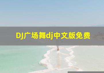 DJ广场舞dj中文版免费