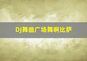 DJ舞曲广场舞啊比萨