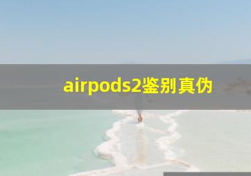 airpods2鉴别真伪