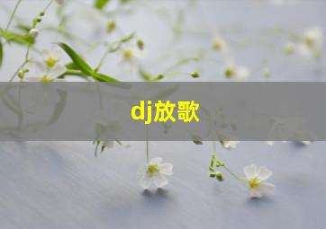 dj放歌