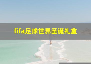 fifa足球世界圣诞礼盒