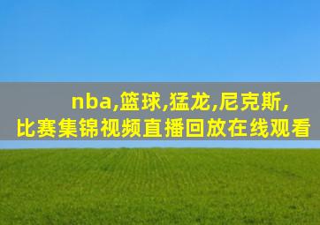 nba,篮球,猛龙,尼克斯,比赛集锦视频直播回放在线观看