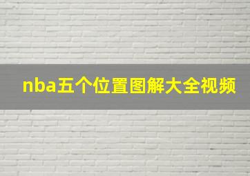 nba五个位置图解大全视频