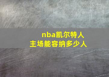 nba凯尔特人主场能容纳多少人