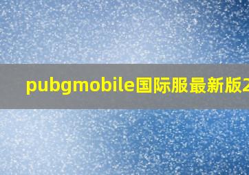 pubgmobile国际服最新版2022