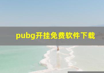 pubg开挂免费软件下载