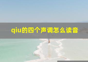 qiu的四个声调怎么读音