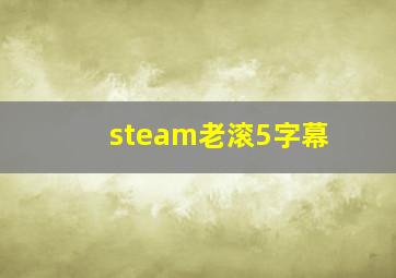 steam老滚5字幕