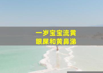 一岁宝宝流黄眼屎和黄鼻涕