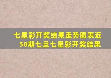 七星彩开奖结果走势图表近50期七旦七星彩开奖结果