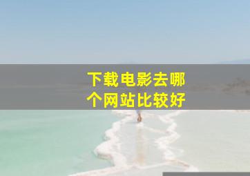 下载电影去哪个网站比较好