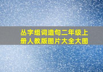 丛字组词造句二年级上册人教版图片大全大图