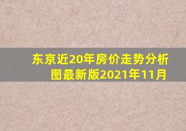 东京近20年房价走势分析图最新版2021年11月