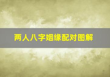 两人八字姻缘配对图解