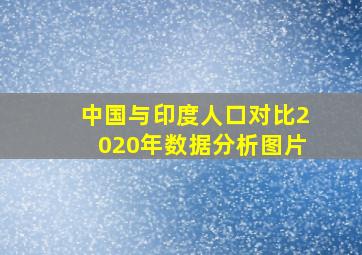 中国与印度人口对比2020年数据分析图片