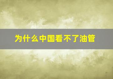 为什么中国看不了油管