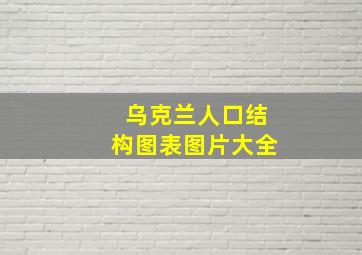 乌克兰人口结构图表图片大全