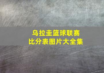 乌拉圭篮球联赛比分表图片大全集