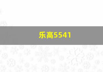 乐高5541