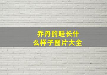 乔丹的鞋长什么样子图片大全