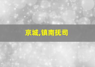 京城,镇南抚司