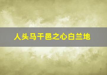 人头马干邑之心白兰地