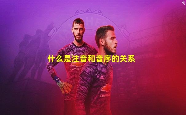 什么是注音和音序的关系