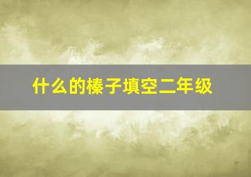 什么的榛子填空二年级