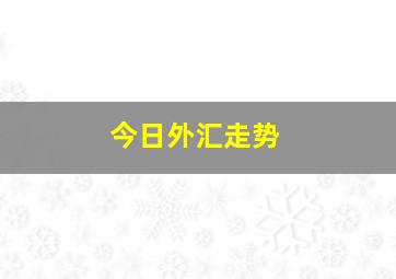 今日外汇走势