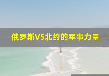 俄罗斯VS北约的军事力量