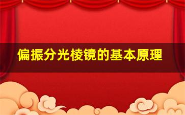 偏振分光棱镜的基本原理