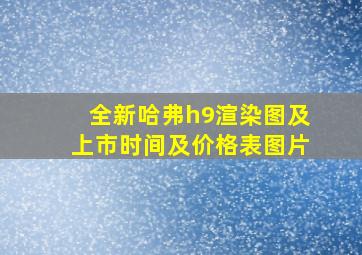 全新哈弗h9渲染图及上市时间及价格表图片