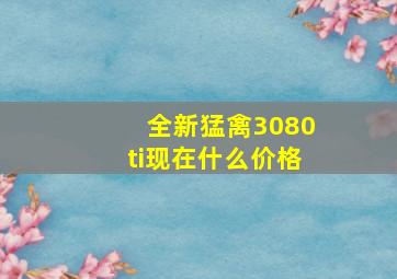 全新猛禽3080ti现在什么价格