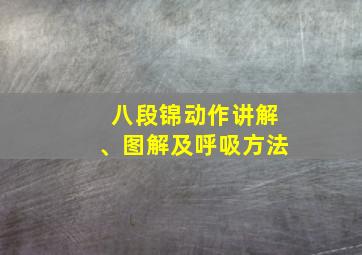 八段锦动作讲解、图解及呼吸方法