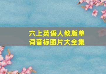 六上英语人教版单词音标图片大全集